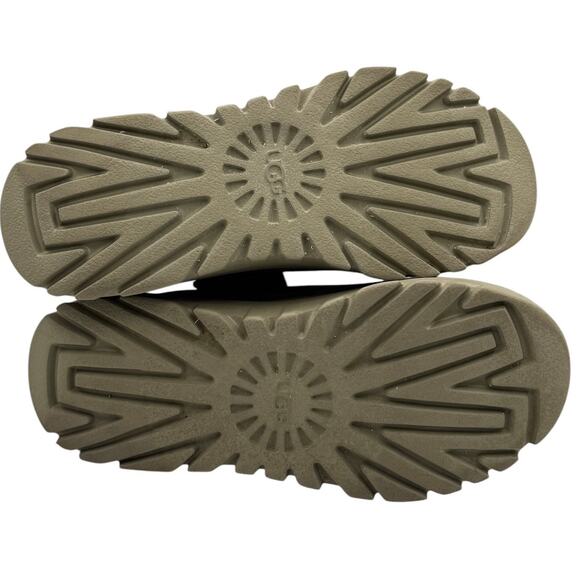 UGG Peakmod Lowcut Shoes Mens Size 13 Olive Green Mules 1171355 Suede Neoprene main image 6